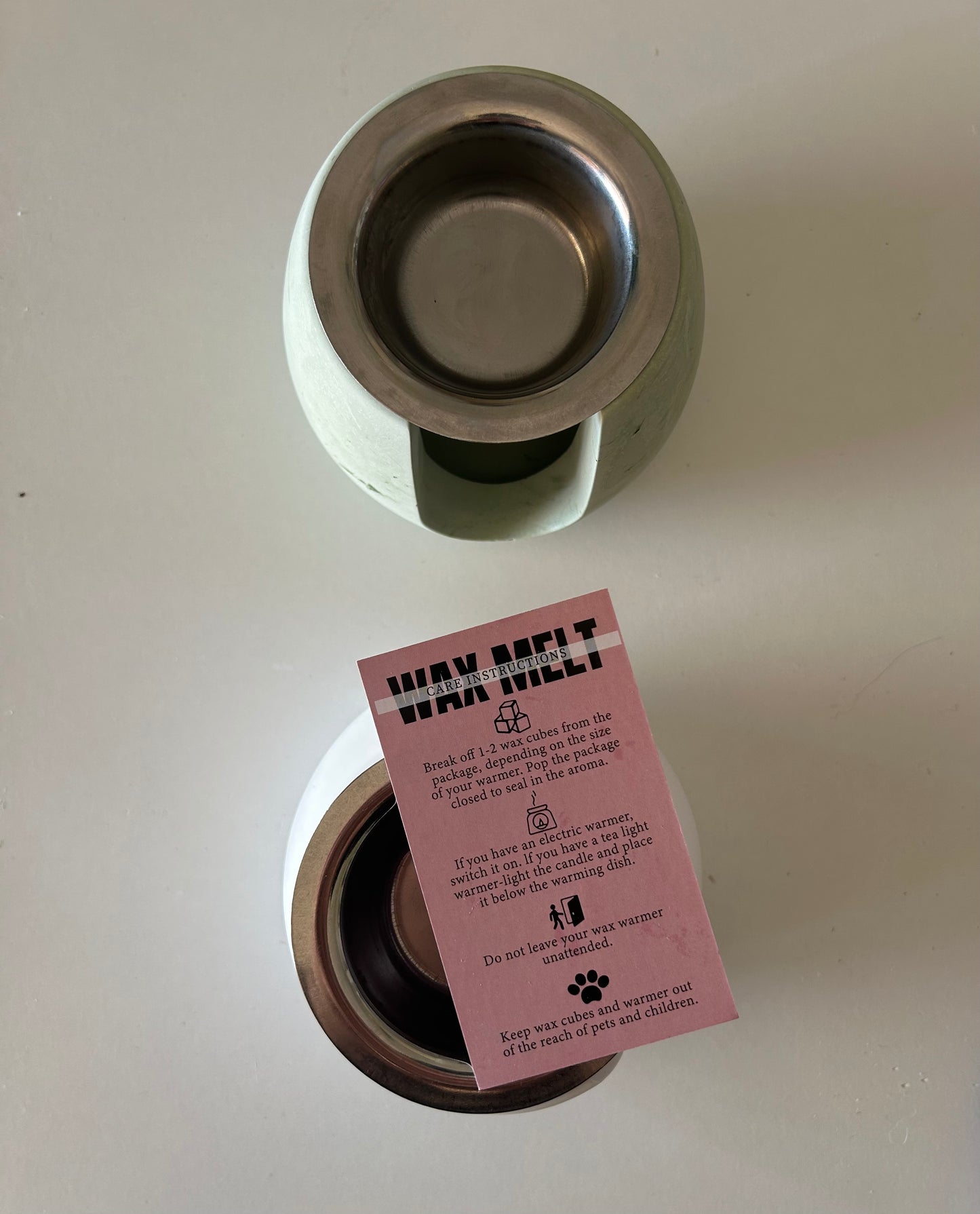 Quemador de wax melts