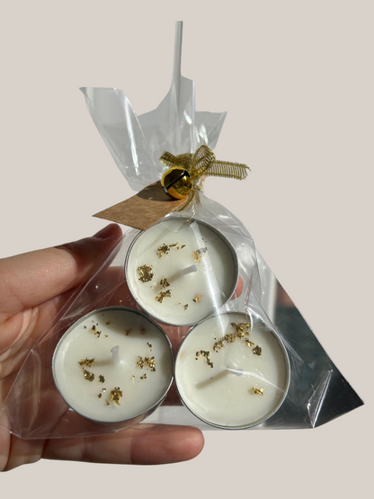 Vela de té sin olor